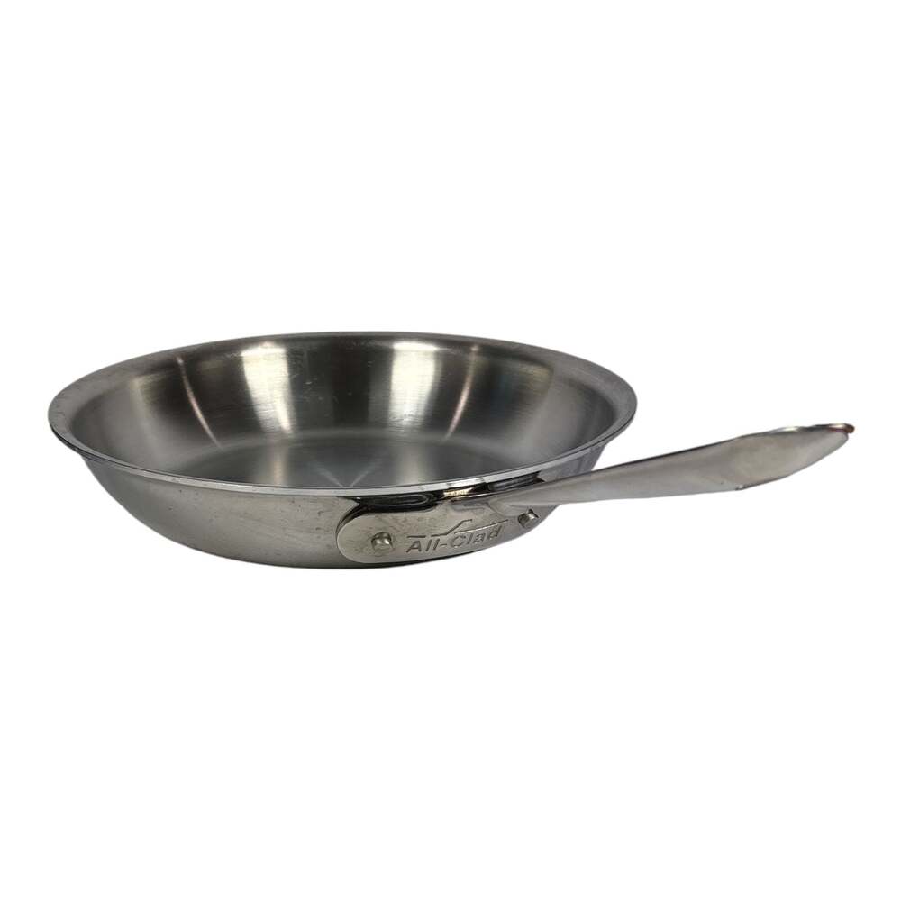 All-Clad D3 Stainless Steel 3-ply Bonded 10" Saute Fry Pan USA No Lid